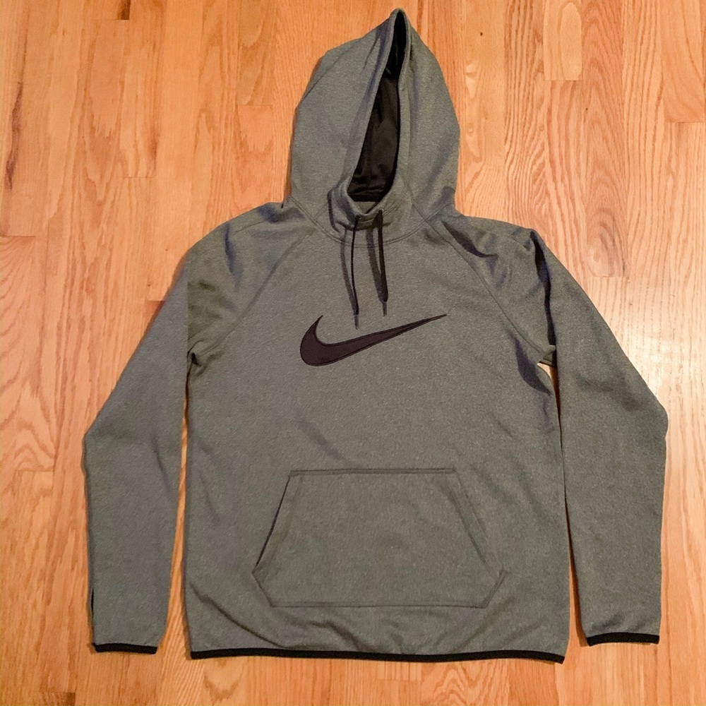 Gray Nike sweatshirt